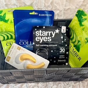 Assorted masks + under eye gel